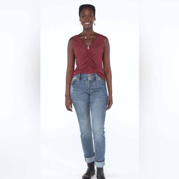 cabi NWT Cinch Straight Jeans, Vintage Blue, size 10, Fall 23 - Picture 3 of 9